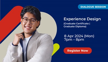 SUSS Dialogue Session: Experience Design (Graduate Certificate|Graduate Diploma)
