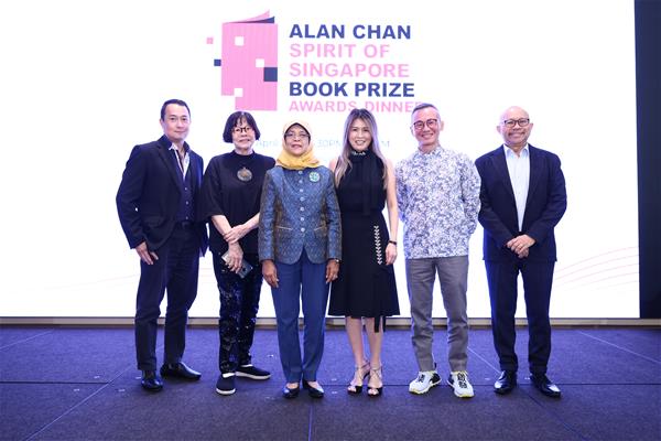 Group shot with short-listed prize winners