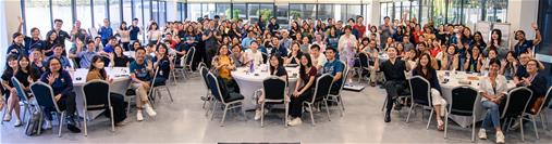 All smiles from the Community Partner Appreciation & Dialogue session 2023 participants!