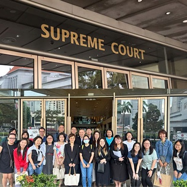 Study Trip to Supreme Court for Students of SUSS Translation and Interpretation Programmes