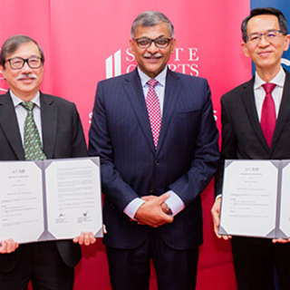 MOU Signing with State Courts of Singapore