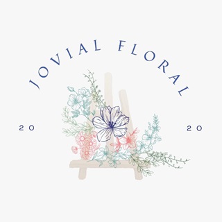 Jovial Floral Logo