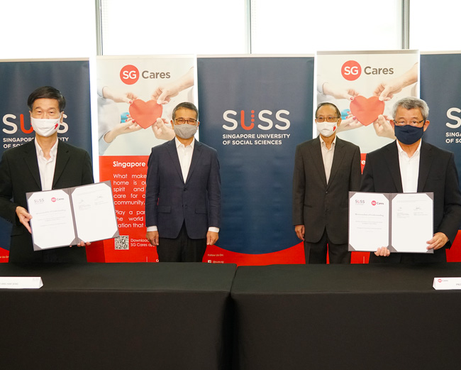 MOU with Singapore Cares Office