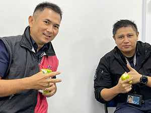 Andrew Wong & Mohd Jufri