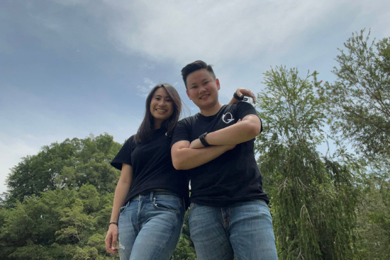 Yan Ning Tan (left) and Zoe Poh (right), founders of SpedGrow (Reach and Richer).