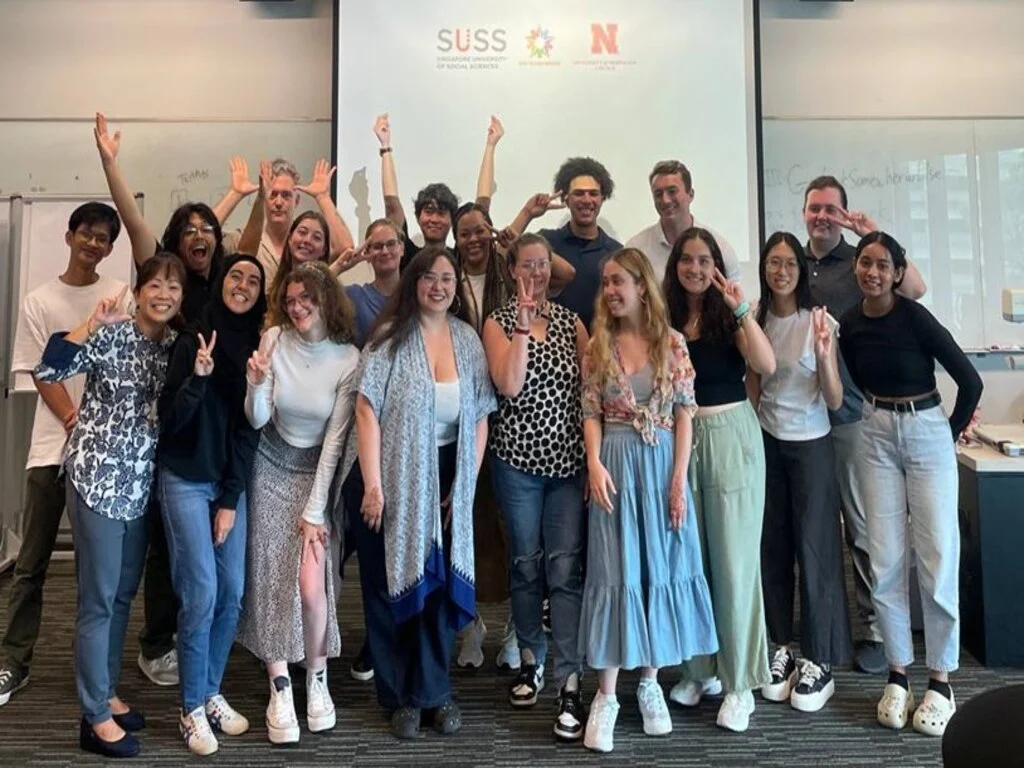 CCI-IG members and University of Nebraska-Lincoln students immersing themselves in Singaporean culture, experiencing local traditions and c