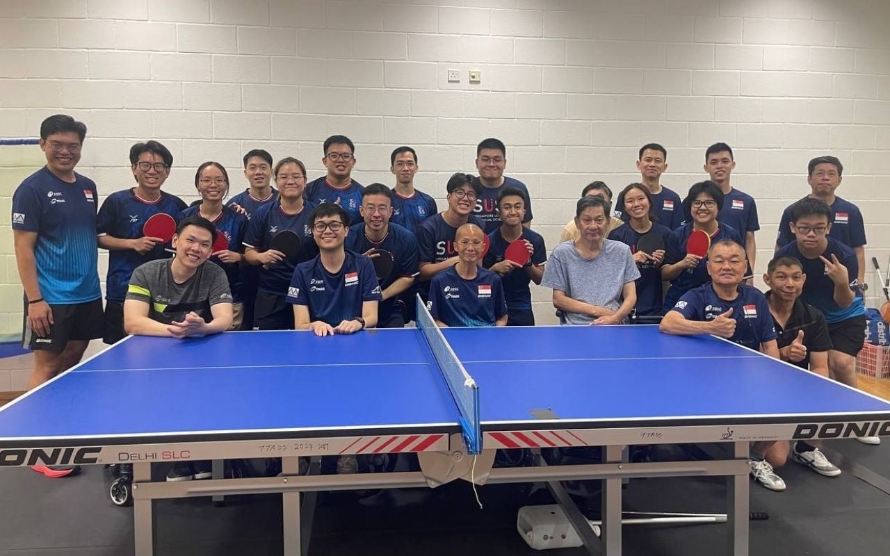 Group session picture with TTADS athletes and coaches