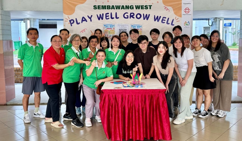 ACE-AG partnered with PA to bring traditional games for residents to bond together and play.