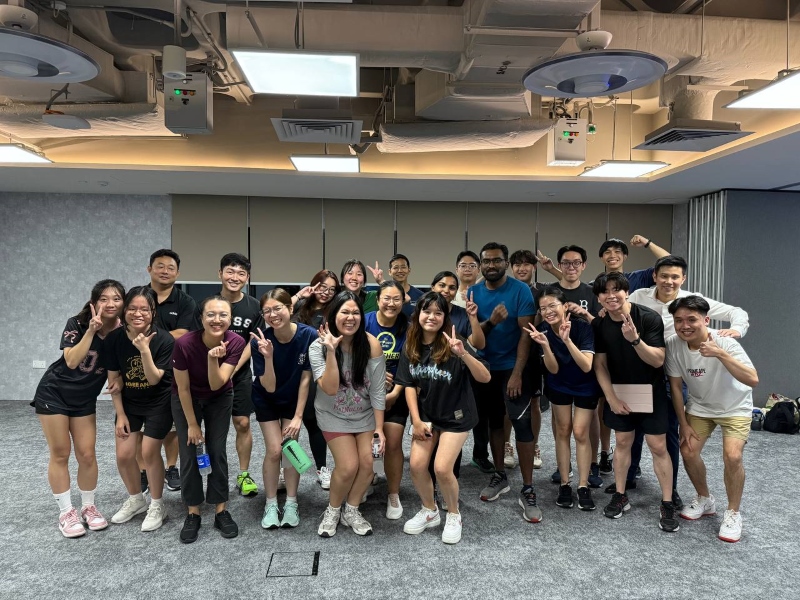 Boxing group photo