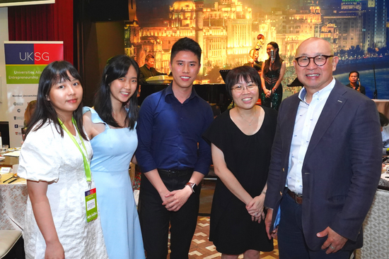 The three participants along with Yeo Lay, Vice-Dean, and Dr Yap Meen Sheng, Dean, SUSS Success Centre. The three participants along with Yeo Lay, Vice-Dean, and Dr Yap Meen Sheng, Dean, SUSS Success Centre.