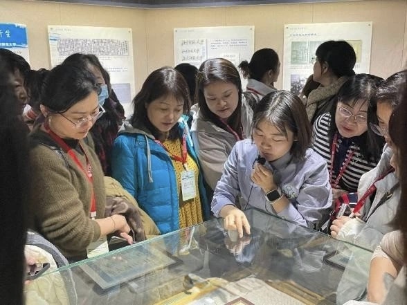 MECE students joined a guided tour of the Exhibition Hall at Beijing Normal University MECE students joined a guided tour of the Exhibition Hall at Beijing Normal University