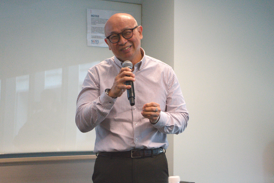 Dr Yap Meen Sheng, SUSS Dean of Student, Student Success Centre, giving the opening address. Dr Yap Meen Sheng, SUSS Dean of Student, Student Success Centre, giving the opening address.