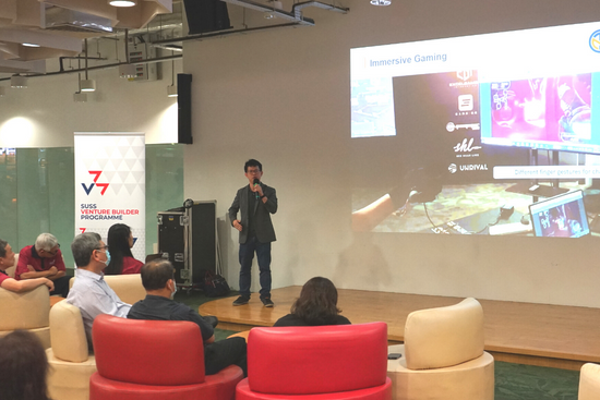 Yeo Joo Chuan, Co-Founder & CEO of Microtube Technologies, shares how games and rehabilitation can incorporate their wearables. Yeo Joo Chuan, Co-Founder & CEO of Microtube Technologies, shares how games and rehabilitation can incorporate their wearables.
