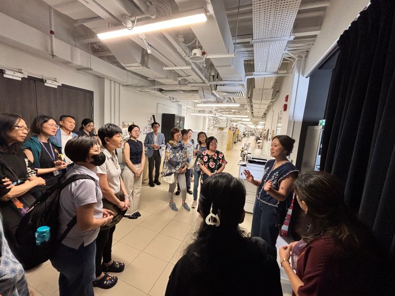 Reminiscence Facilitators on a curated NAS tour to learn more about Singapore archives