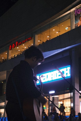 Tunay Joseph Brian Bulos of Woodlands Windmill shredding on his guitar!