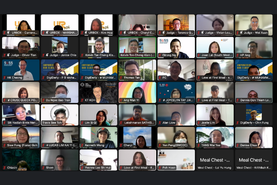 Participants of the Impact Startup Challenge, Gerontology track.