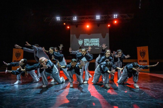 SensaXion giving their very best performance at WSB Singapore