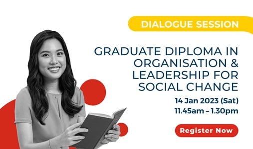SUSS Dialogue Session: Graduate Diploma in Organisation & Leadership for Social Change