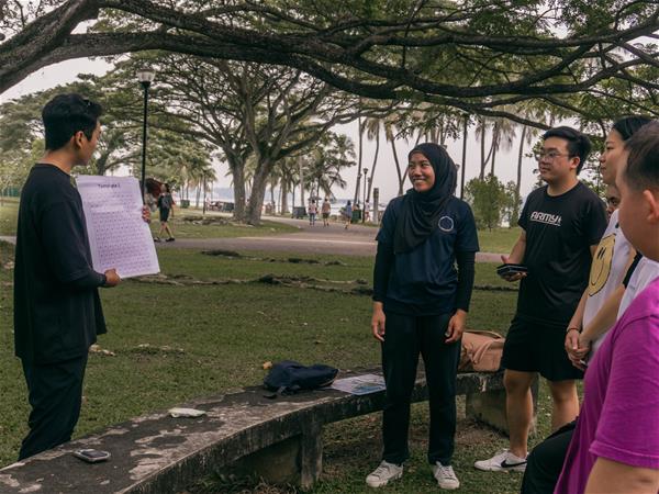 SUSS Students bringing laughter and excitement to the CCF youths