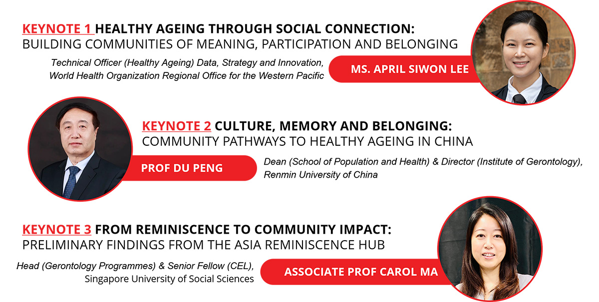 ARF2026-keynote-speakers DBS Foundation X SUSS Asia Reminiscence Forum 2026 - Keynote Speakers