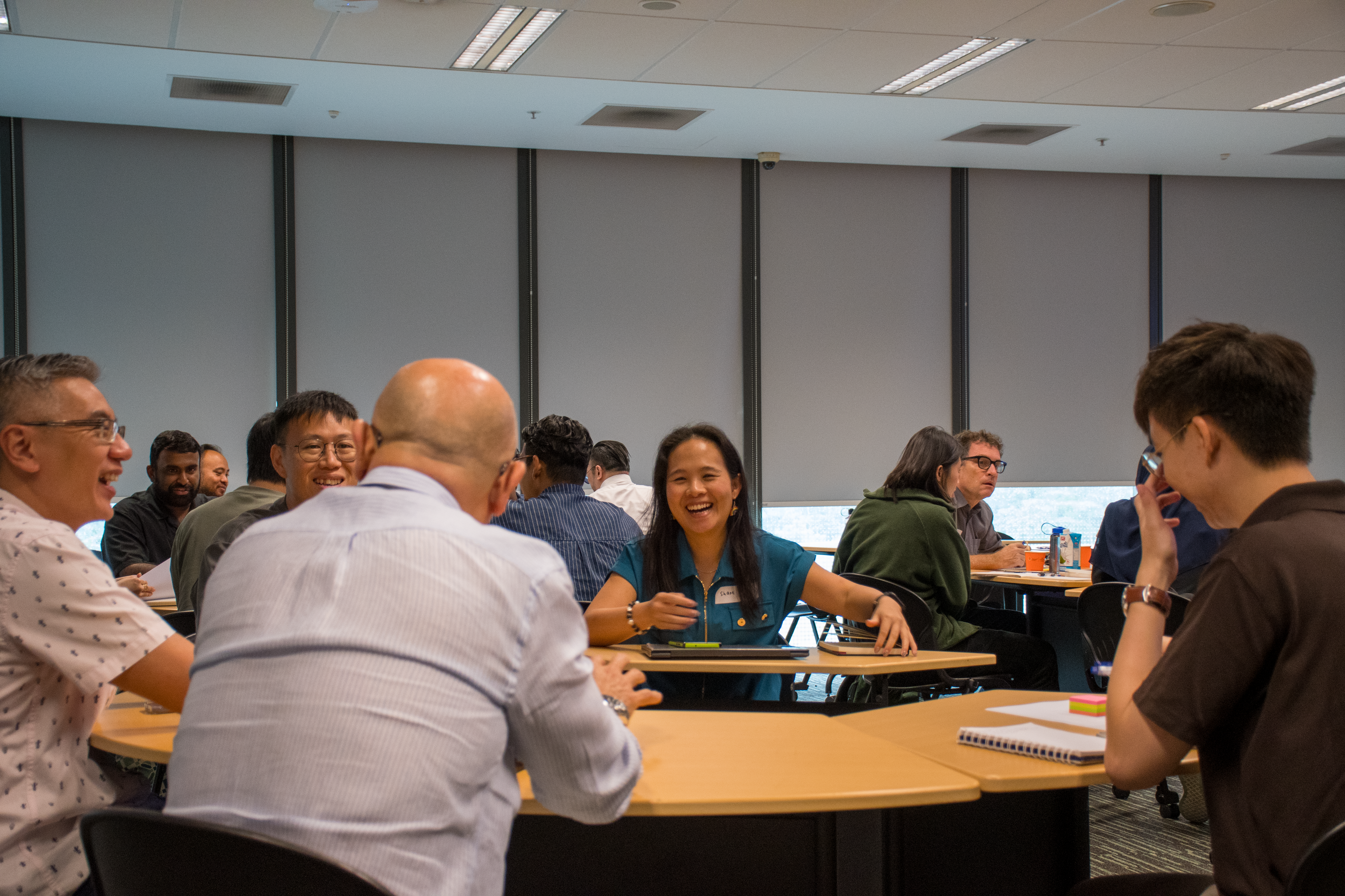 Participants exchanging valuable ideas and building on each other’s thoughts