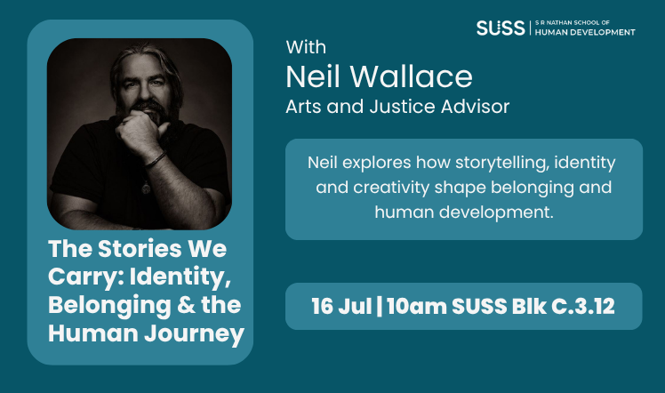 SUSS NSHD On Being Human Conversation Series happening on 16 Jul 2026