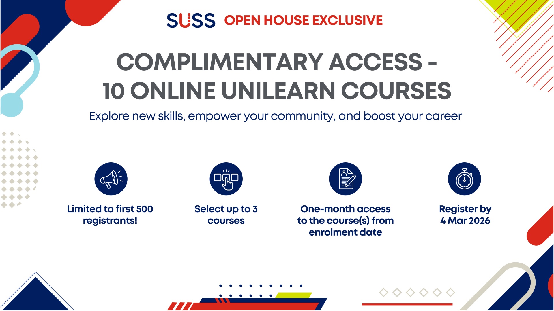 Free courses - Open House 2026 Free courses - Open House 2026