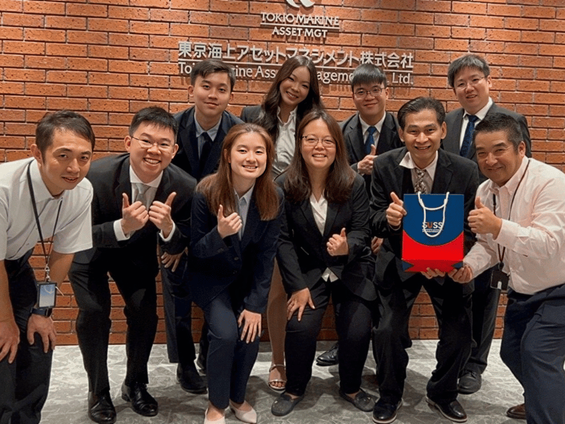 Group of people posing for a photo