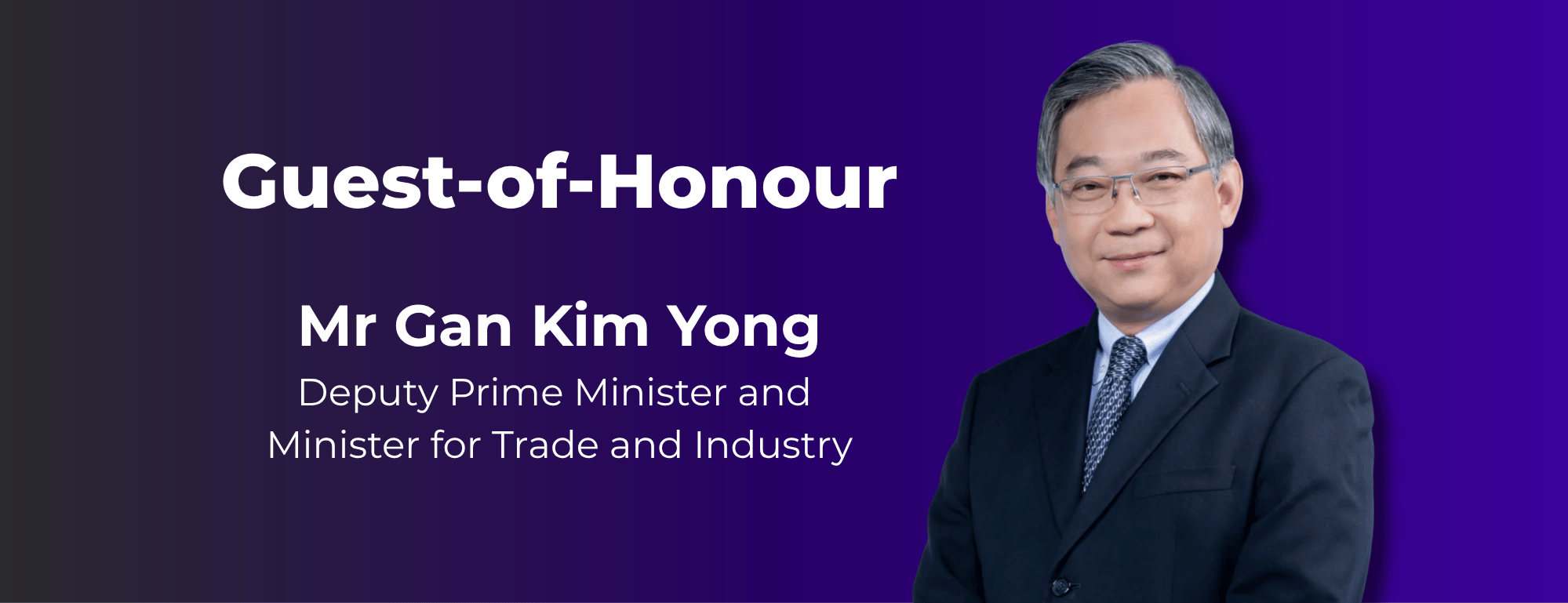 DPM Gan Kim Yong Geronpreneurship Innovation Festival Banner