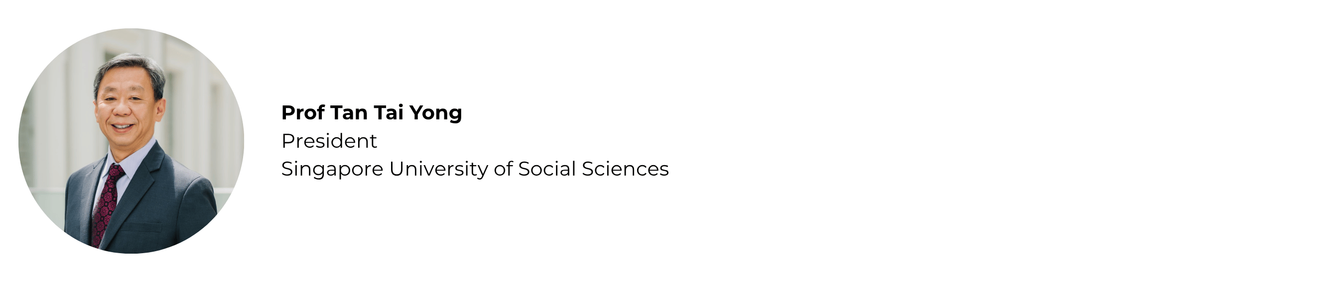 GIF Speaker - Prof Tan Tai Yong