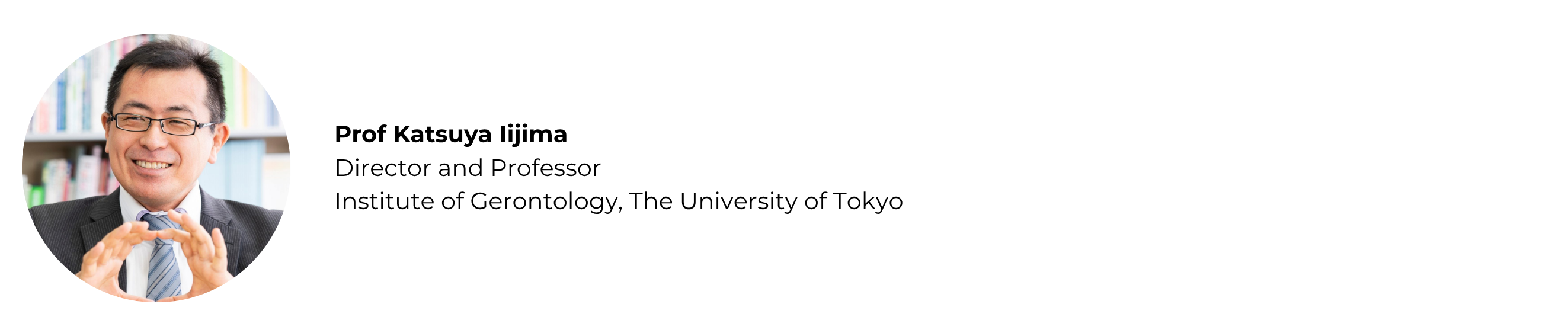 GIF Speaker - Prof Katsuya