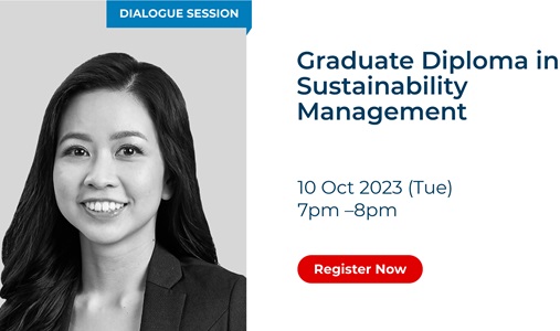 SUSS Dialogue Session: Graduate Diploma in Sustainability Management