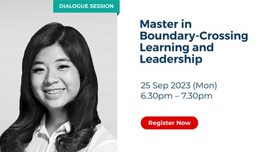SUSS Dialogue Session: Master in Boundary-Crossing Learning and Leadership