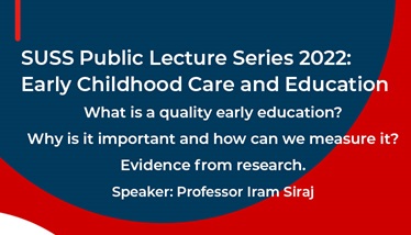 What is a Quality Early Education by Professor Iram Siraj