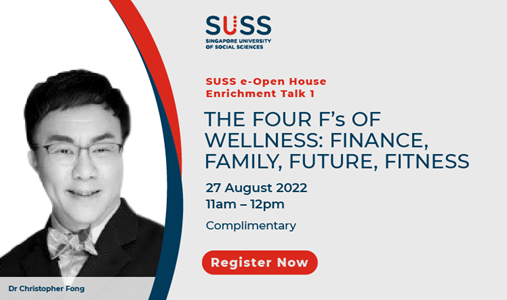The Four F's of Wellness: Finance, Family, Future, Fitness