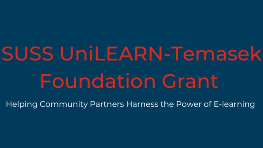 SUSS UniLEARN-Temasek Foundation Grant