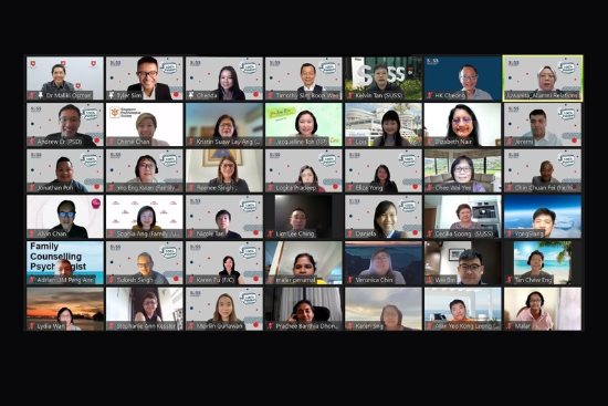 Participants at the “Creative & Ethical Use of Technology in Counselling Post COVID-19” webinar.