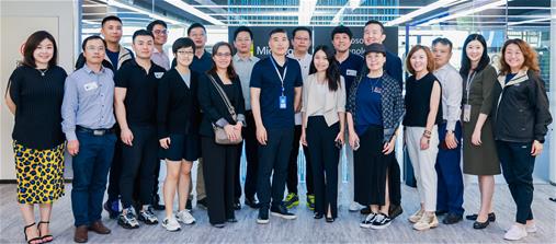 DBA's corporate visit to Microsoft Asia-Pacific R&D Group